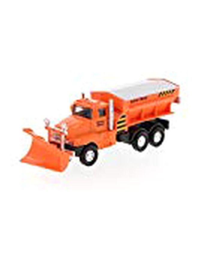 Playmaker Toys Plow Truck Orange  - Image 2