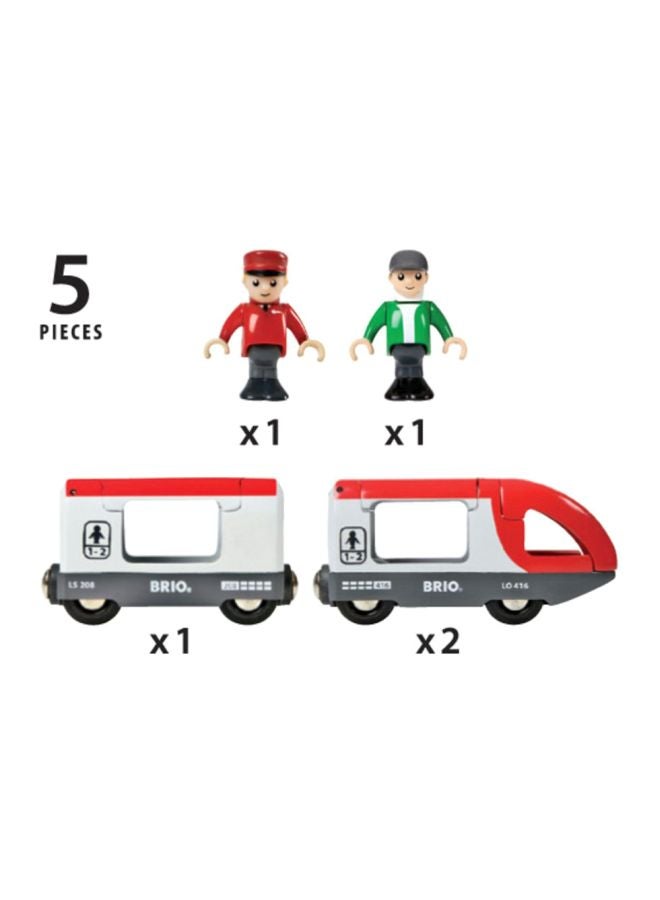 بريو لعبة سيارة على شكل قطار سفر طراز 33505 متعدد الألوان - Image 2