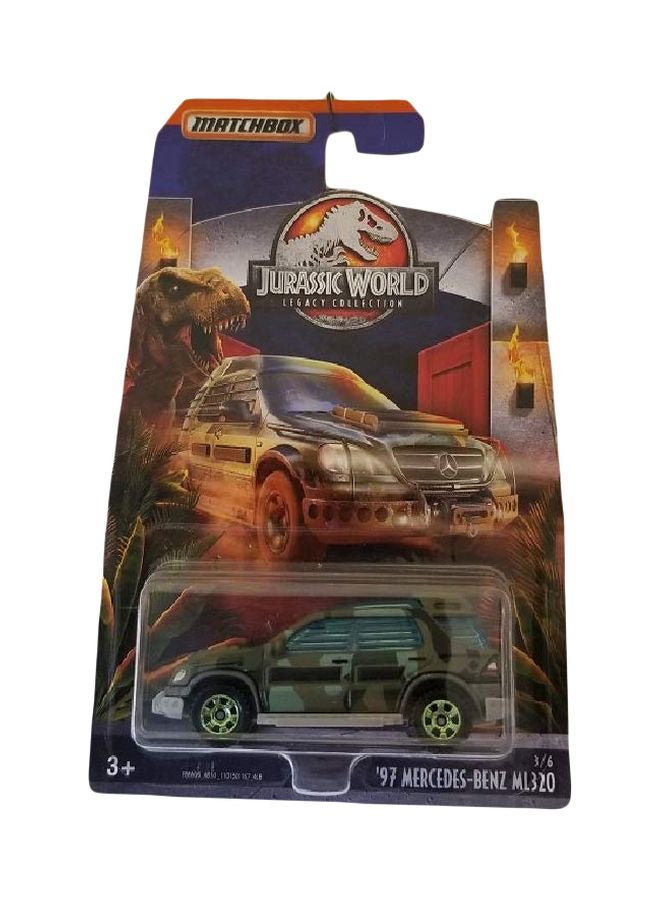 ماتش بوكس لعبة سيارة مرسيدس بنز ML 320 طراز FMW95-6410 متعدد الألوان