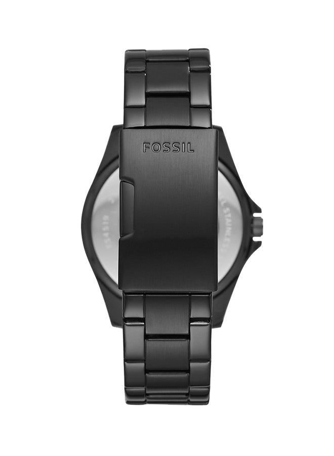 FOSSIL - Women's Stainless Steel Chronograph Wrist Watch ES4519 - 38 mm - Black - Image 1