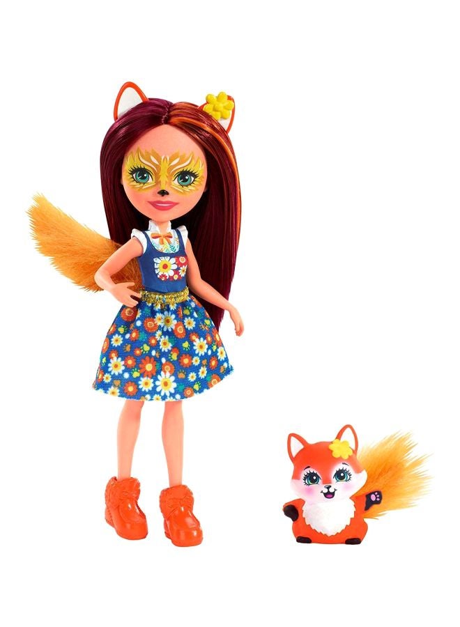 ENCHANTIMALS Felicity Fox And Flick Doll FXM71 - Image 1