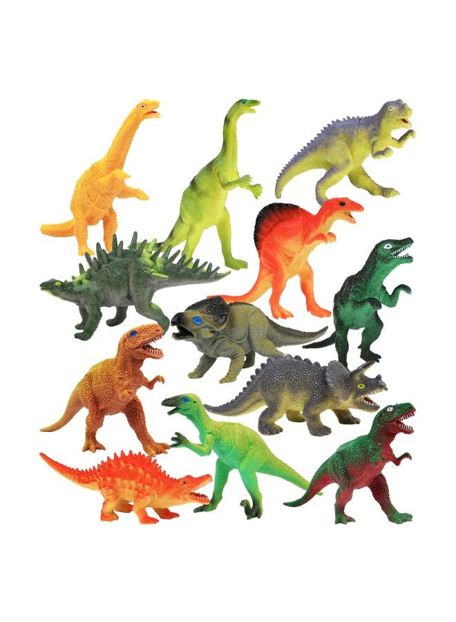 Pack Of 12 Dinosaur Figure 7inch - v1581489008/N34402640A_1