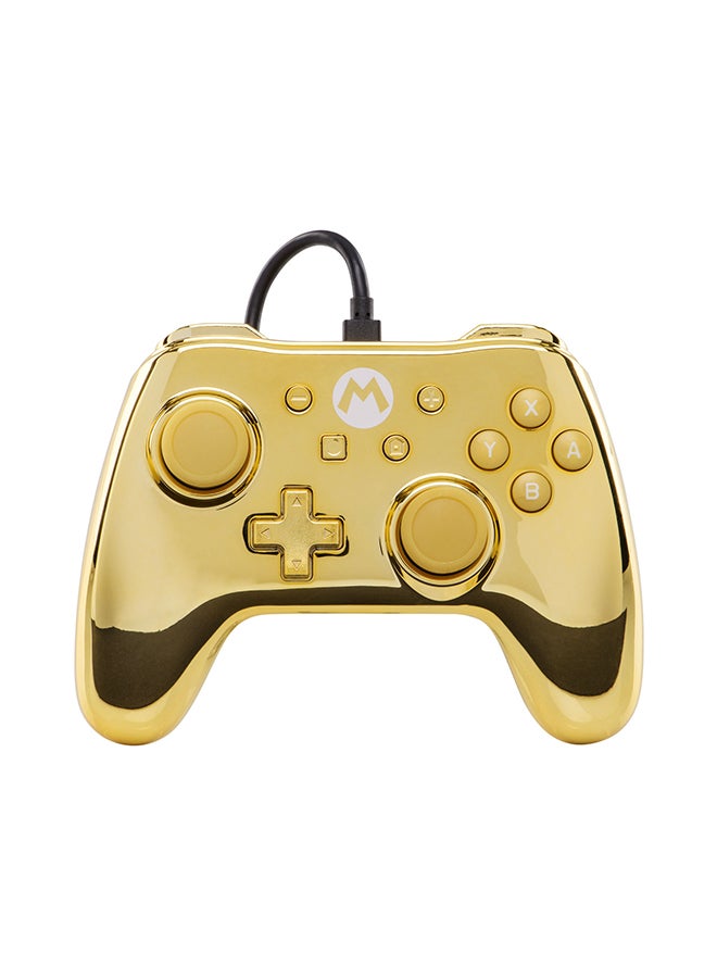 PowerA - Super Mario: Gold Chrome Controller - Image 1