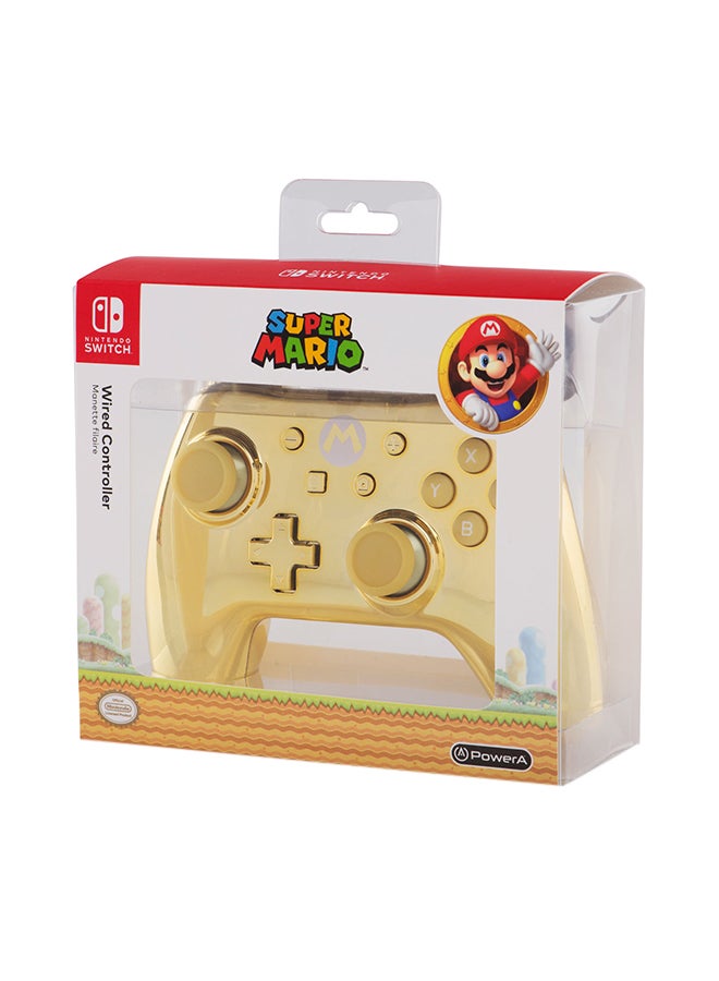 PowerA - Super Mario: Gold Chrome Controller - Image 1
