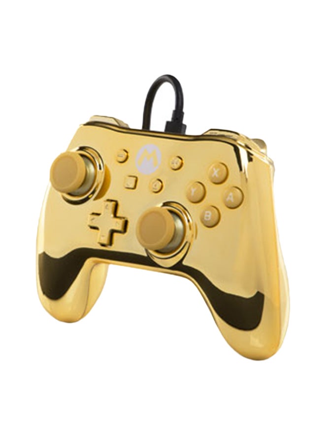 PowerA - Super Mario: Gold Chrome Controller - Image 1