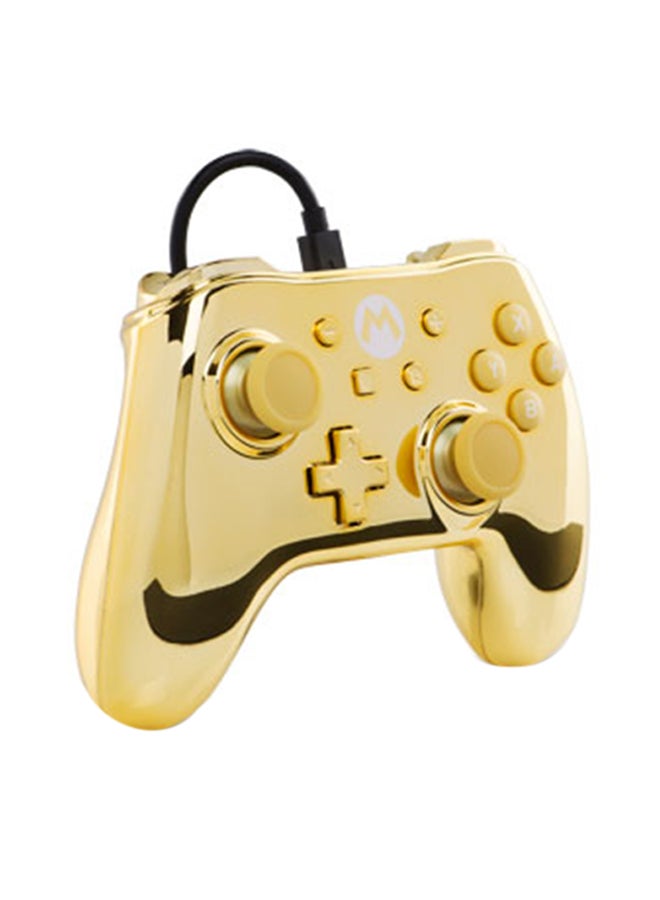 PowerA - Super Mario: Gold Chrome Controller - Image 1