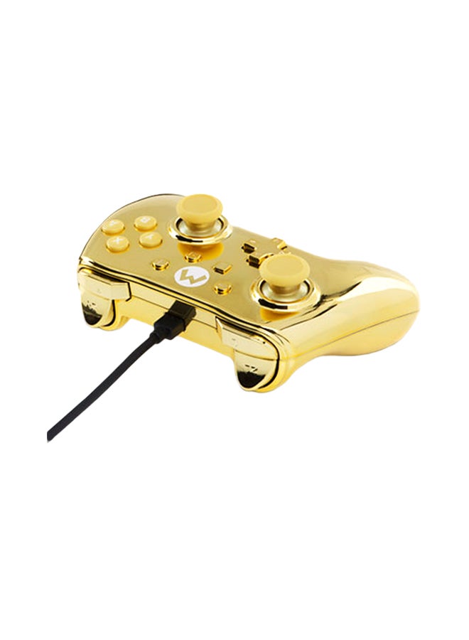 PowerA - Super Mario: Gold Chrome Controller - Image 1