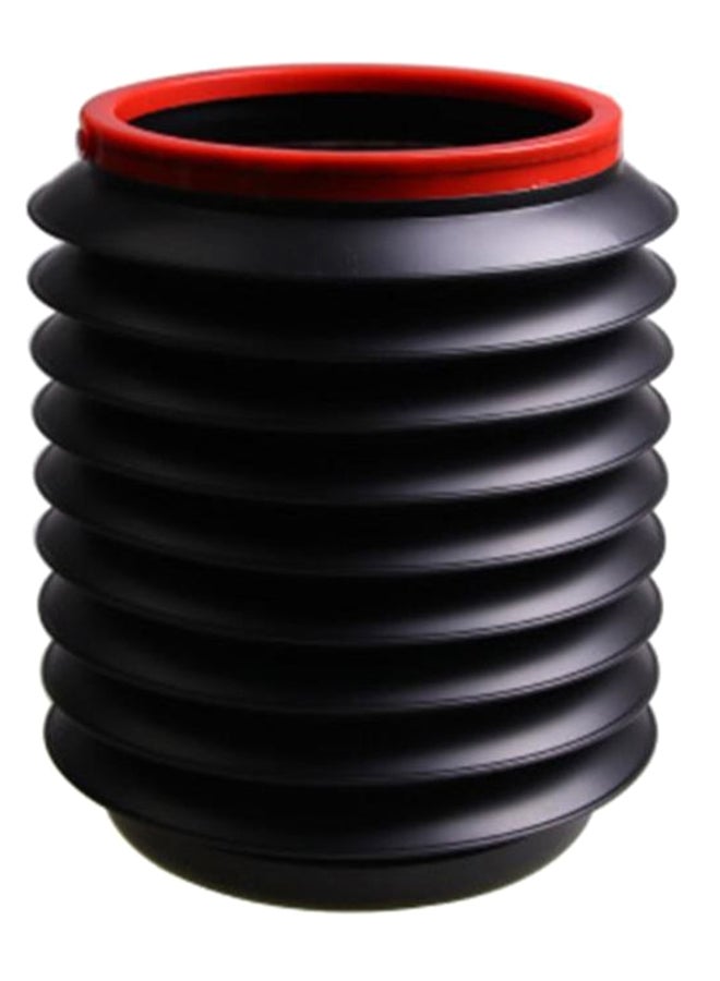 Folding Water Container Bucket Black/Red  - Image 1