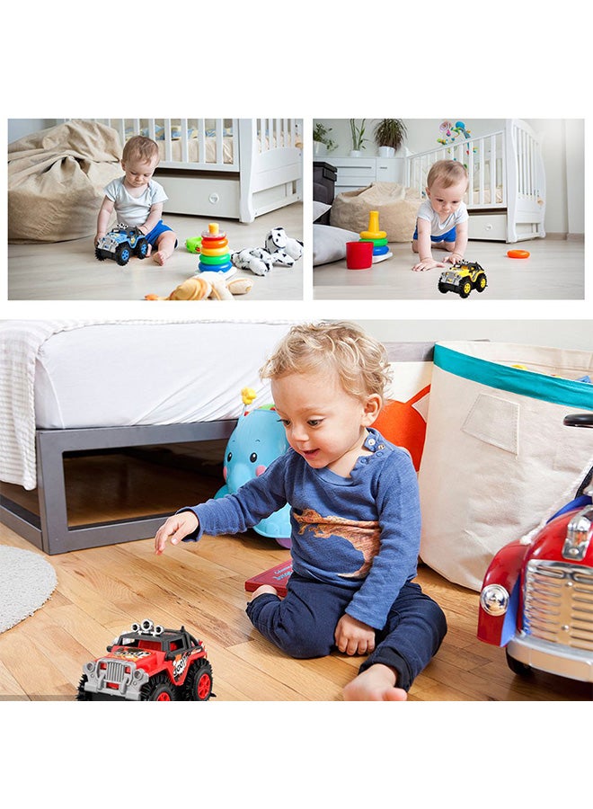 Coolplay - Electric Stunt Flip Toy Car Multicolour Durable Made Up With Premium Quality Multicolour 4.13x2.95x3.15inch - Image 1