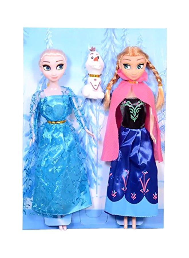 Elsa And Anna Sister Dolls Set - Image 2