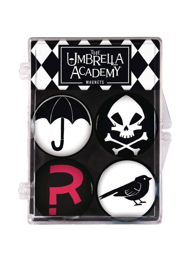 Dark Horse Deluxe 4-Piece Umbrella Academy Magnet Set NOV180279 1.25inch 