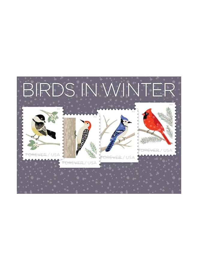 USPS 2-Sheet Bird Stamp Multicolour  - Image 2