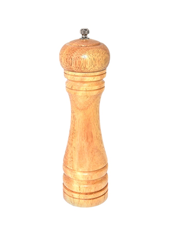 Wooden Pepper Mill Brown 8inch