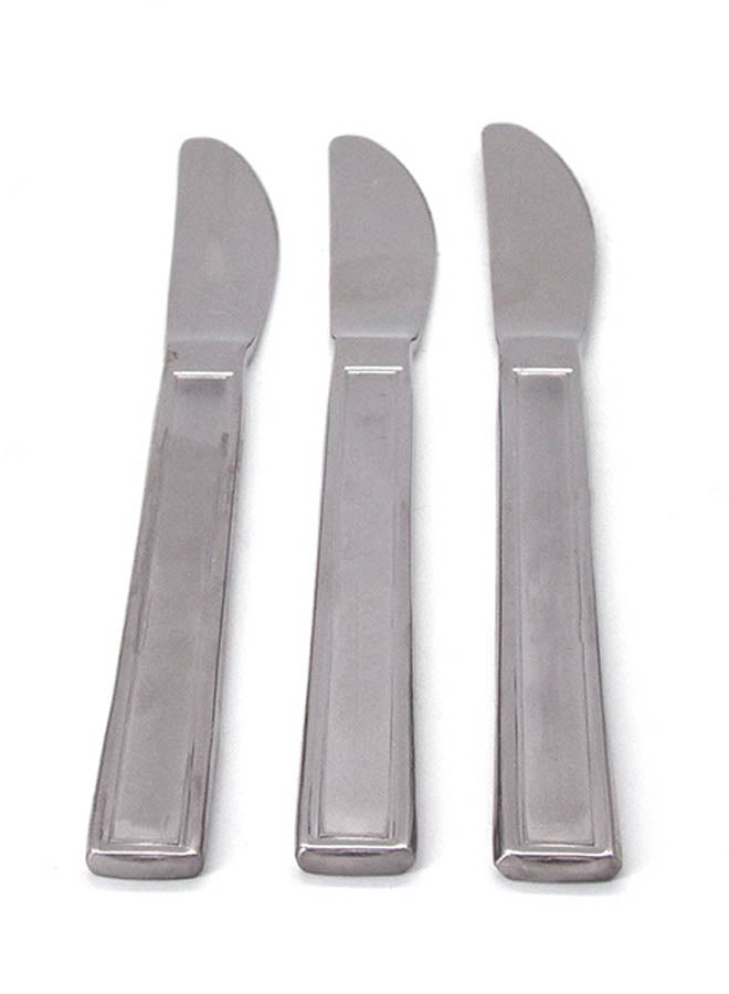 3-Piece Table Knife Silver - Image 2