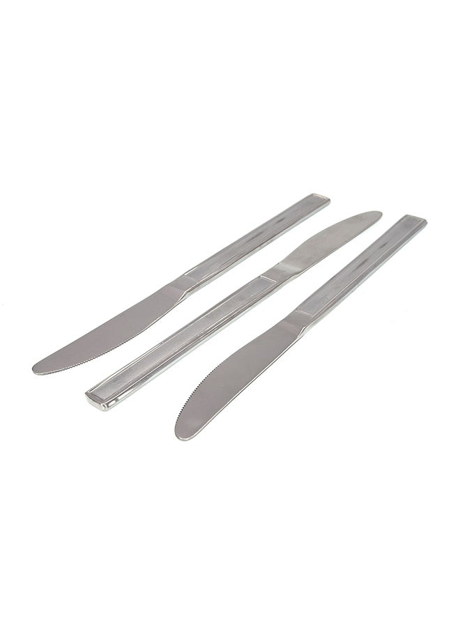 3-Piece Table Knife Silver - Image 3