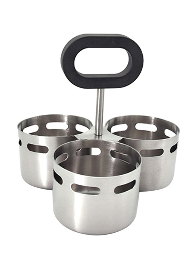 طقم تقديم فضي