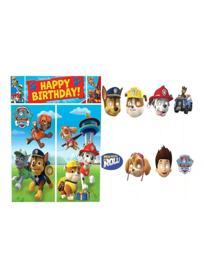 Amscan Happy Birthday Paw Patrol Banner Set 120-670756 - Image 1