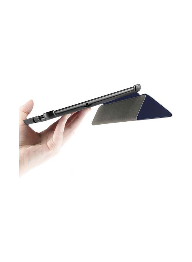 أباوت ذا فت غطاء حماية رفيع مزود بمسند لجهاز سامسونج جالاكسي تاب A T510/T515 أزرق  - Image 3