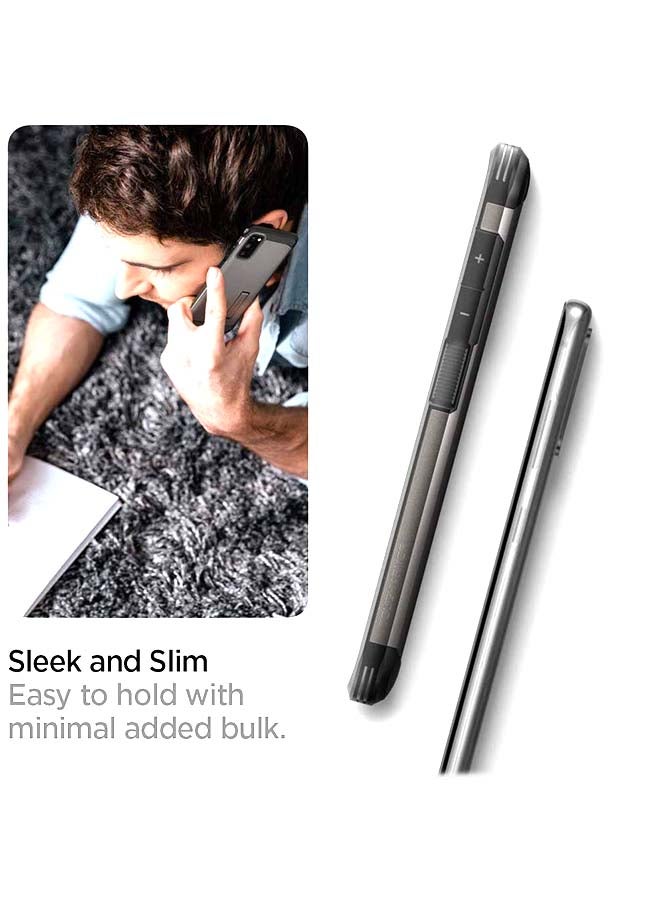 Spigen Tough Armor Protective Case Cover With Extreme Impact Foam For Samsung Galaxy S20 Gunmetal - Image 4