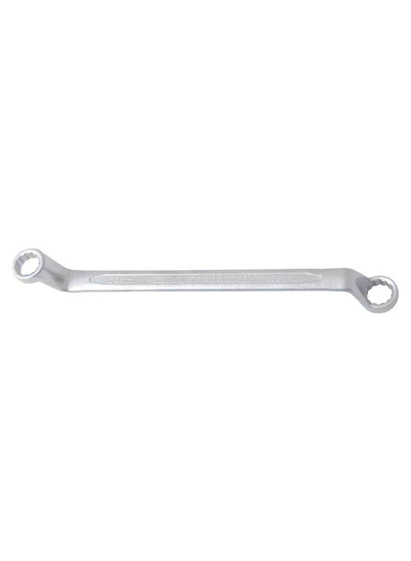LICOTA 75-Degree Angled Double Ring Wrench Silver - Image 2