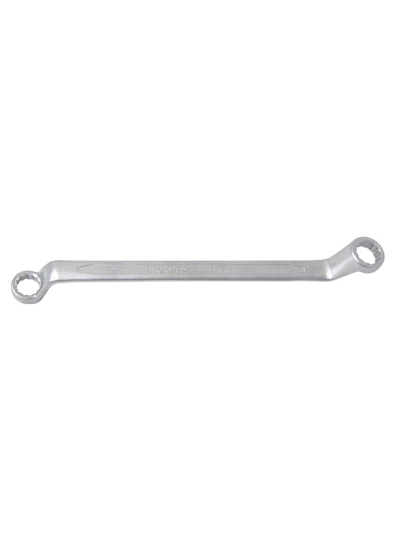 LICOTA 75-Degree Angled Double Ring Wrench Silver - Image 1