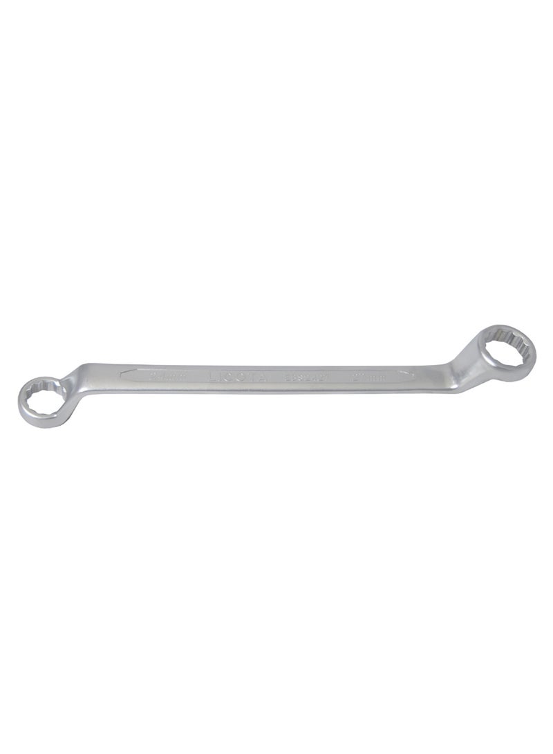 LICOTA 75-Degree Angled Double Ring Wrench Silver - Image 1