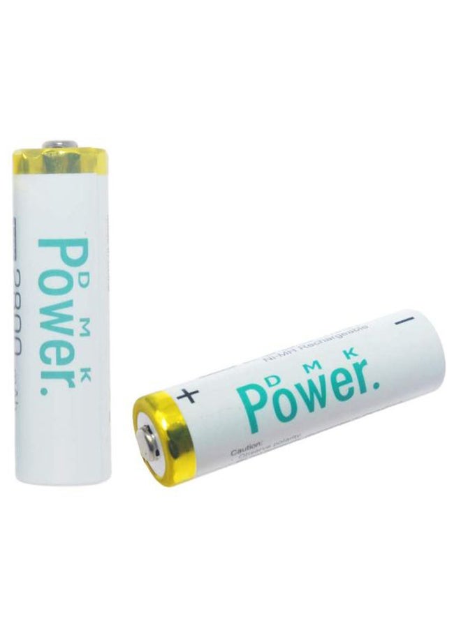 DMK Power 2-Piece Rechargeable Battery Set white - Image 2