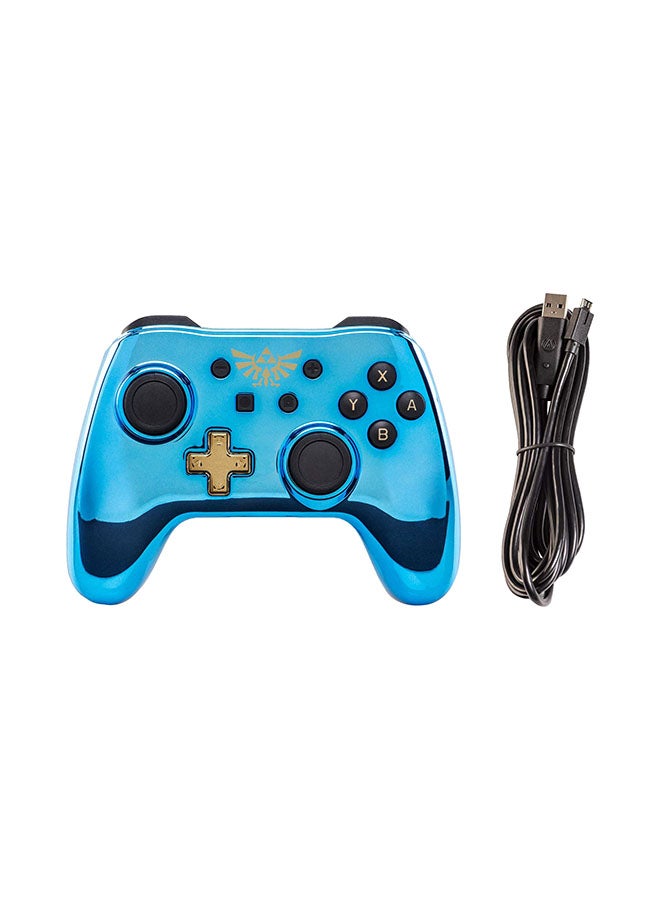 PowerA Legend of Zelda: Blue Chrome Controller - Image 3