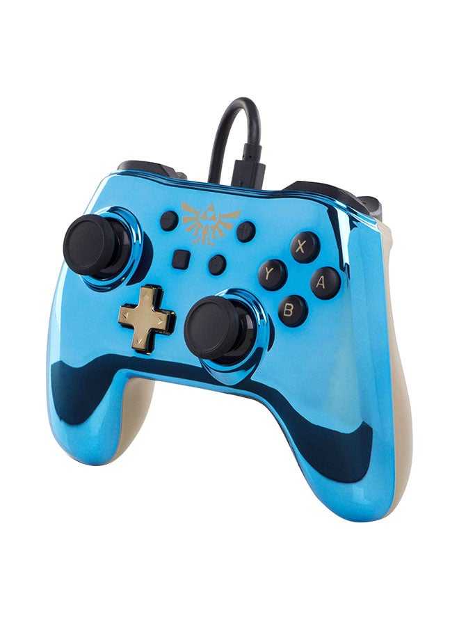PowerA Legend of Zelda: Blue Chrome Controller - Image 2