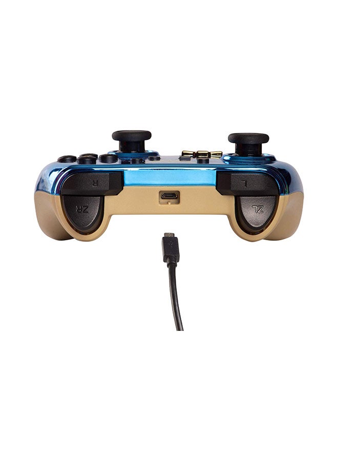 PowerA Legend of Zelda: Blue Chrome Controller - Image 4