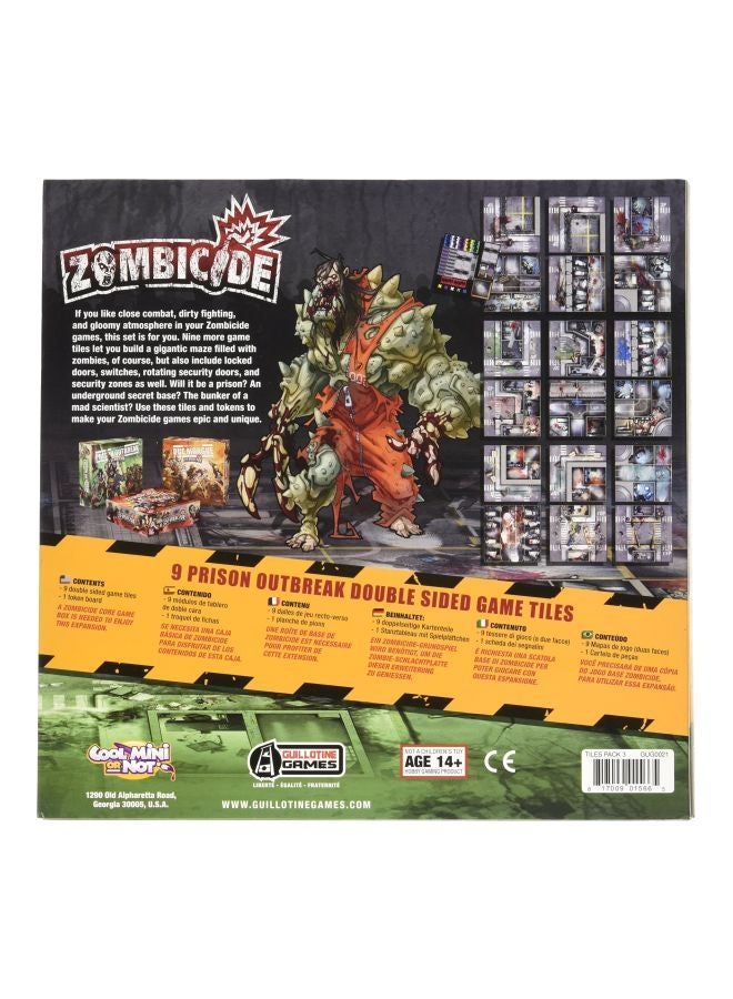 سي ام او ان اللعبة اللوحية Prison Outbreak بوجه مزدوج، طراز GUG021. - Image 2