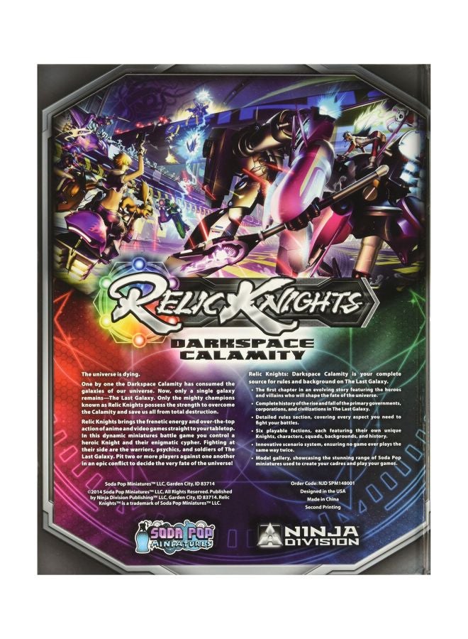 Ninja Division - Relic Knights Darkspace Calamity Rulebook Board Game SPM148001NJD - Image 1