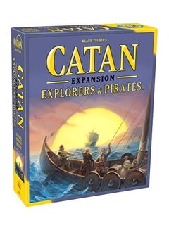 Catan Expansion: Explorers And Pirates Board Game CN3075  - Image 1
