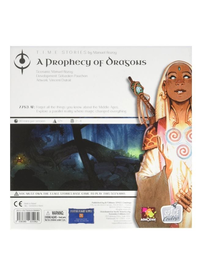 Time Stories A Prophecy Of Dragons Board Game TS03