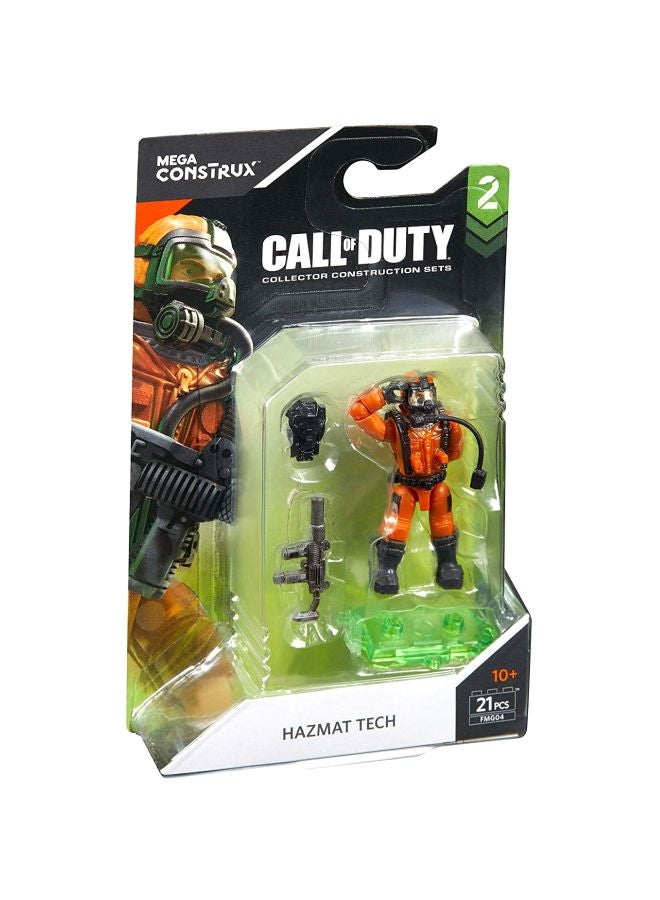 Mega Brands FMG04 21-piece Call Of Duty Hazmat Tech Set Fmg04 21 10+ Years - Image 1