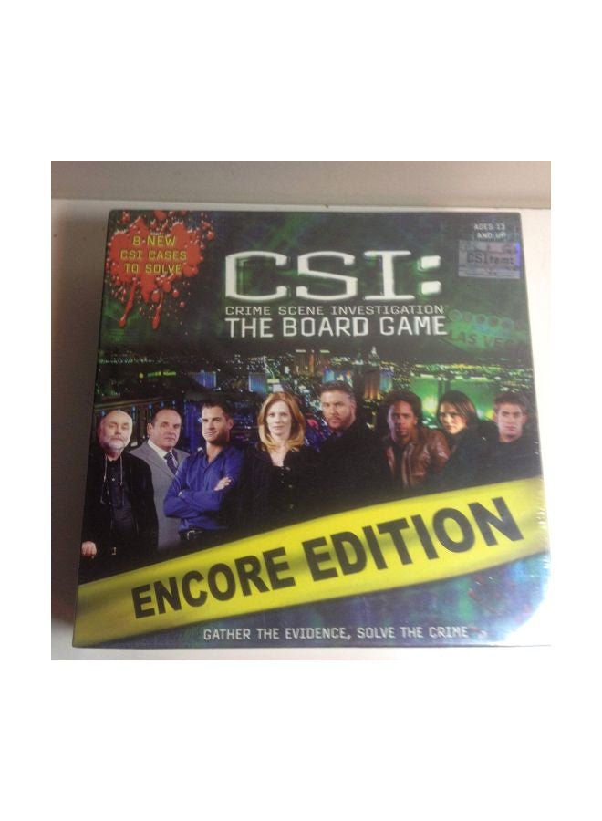 null - Game Encore Edition: CSI: Crime Scene Investigation The Board Game B0019IF8AE - Image 1