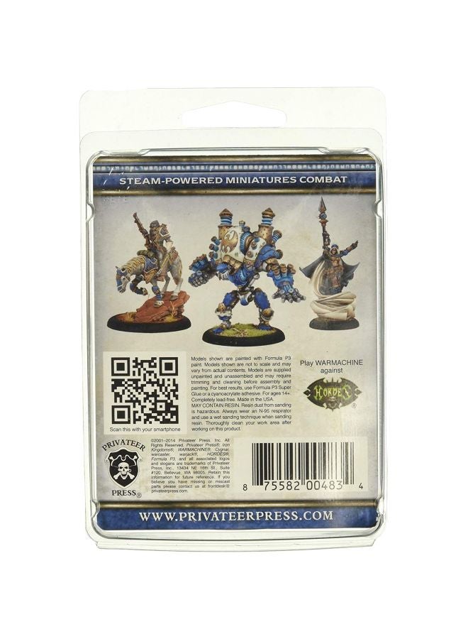 Warmachine : Cygnar Sword Knight Officer And Standard Unit Model Kit PIP31059