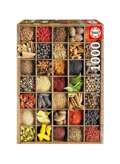 EDUCA 1000-Piece Spices Themed Jigsaw Puzzle Set 15524  - Image 1