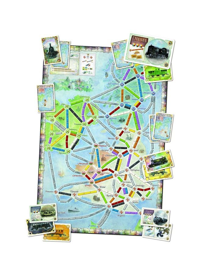 Days of Wonder Ticket To Ride Board Game DO7223 - Image 1