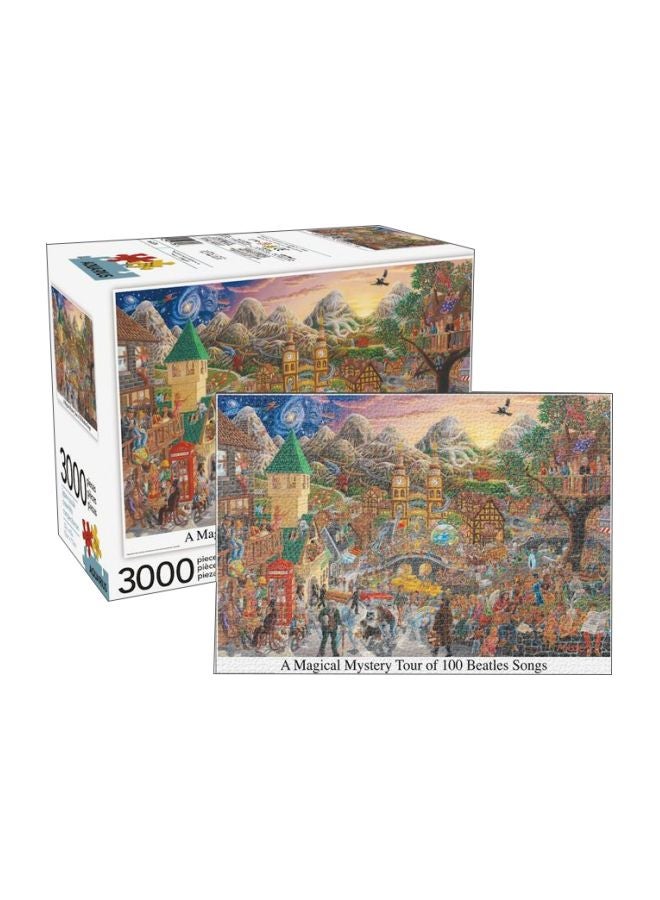 Aquarius 3000-Piece Magical Mystery Tour Jigsaw Puzzle 68504  - Image 1