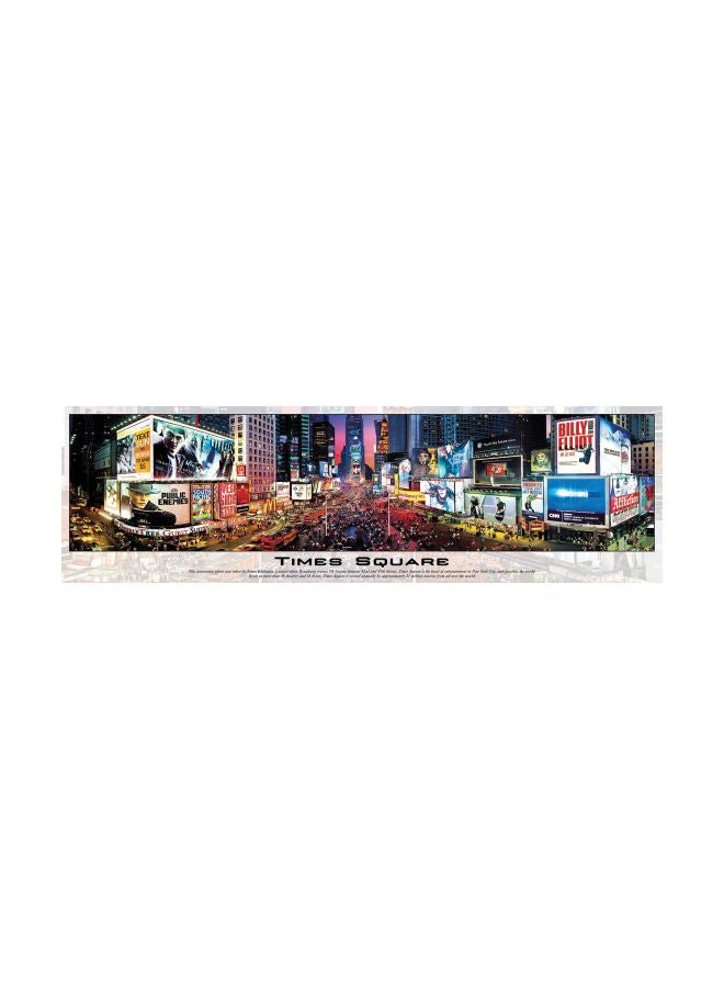 Buffalo Games 750-Piece Panoramic Times Square Jigsaw Puzzle 14027 - Image 1