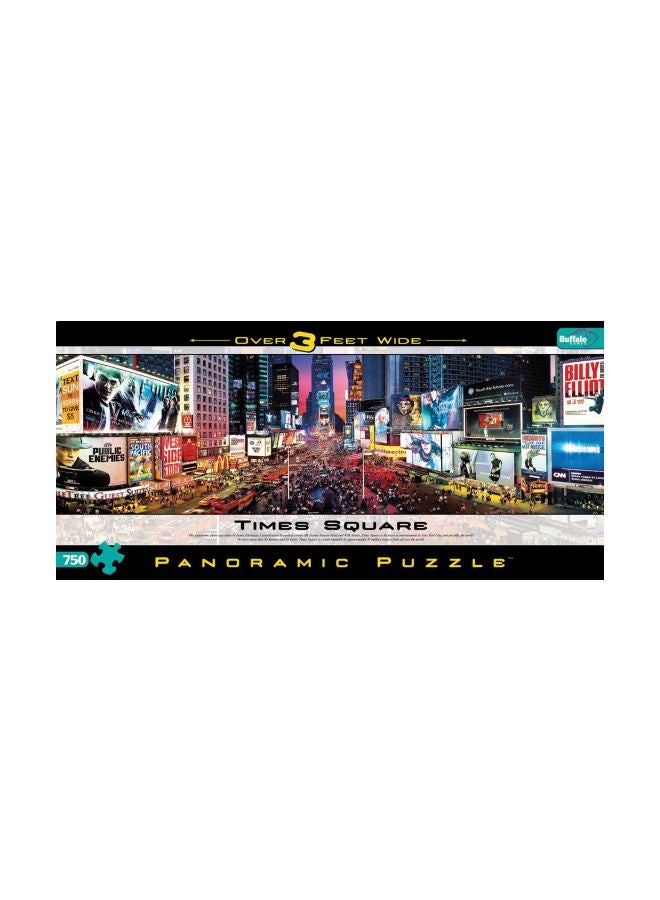 Buffalo Games 750-Piece Panoramic Times Square Jigsaw Puzzle 14027 - Image 2
