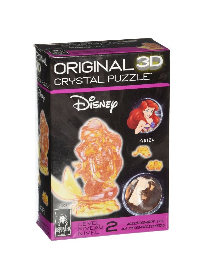 Bepuzzled 44-Piece 3D Crystal Ariel Puzzle 31001 - Image 2