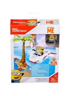 MEGA CONSTRUX DYD36 Despicable Me Runaway Rowboat Building Set DYD36 3+ Years  - Image 2
