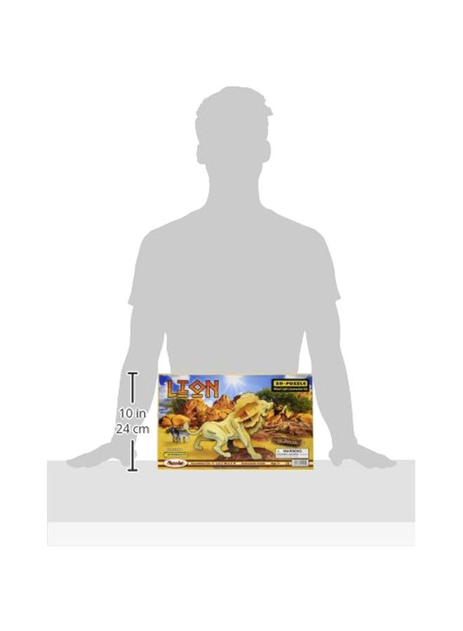 Puzzled 58-Piece Lion 3D Puzzle Set 1405 - Image 3