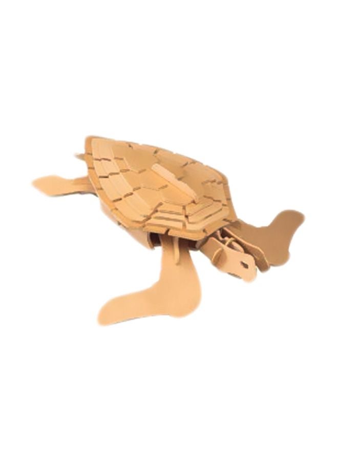 Puzzled 26-Piece Green Turtle 3D Puzzle 1223  - Image 1