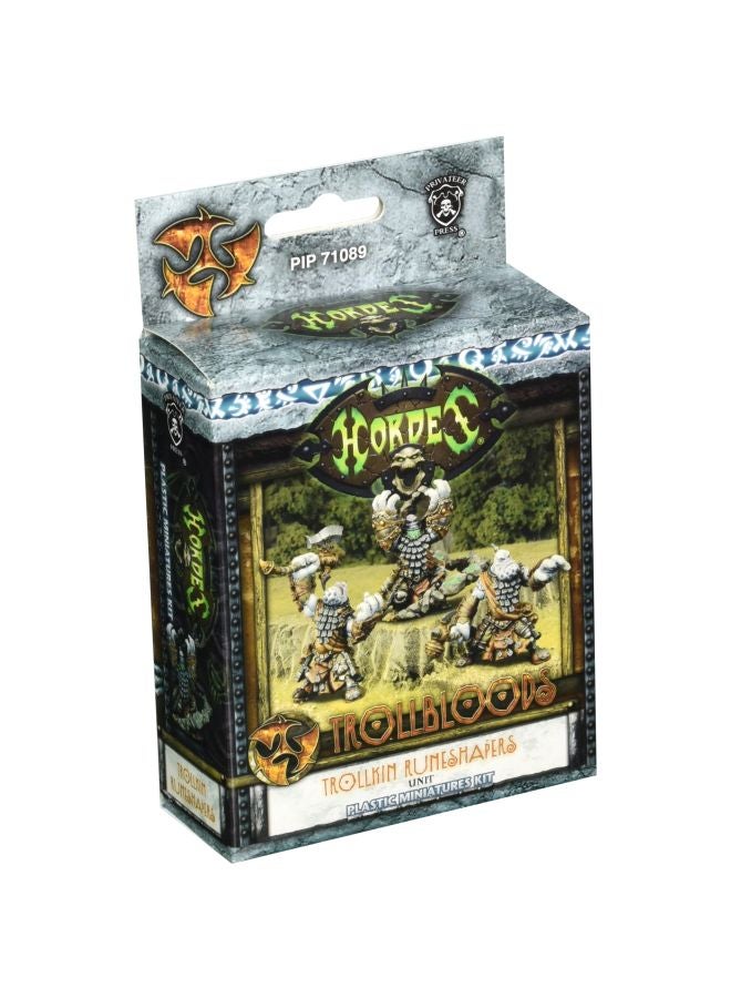 Privateer Press Pack Of 3 Hordes Trollbloods Trollkin Runeshapers Model Kit PIP71089  - Image 2