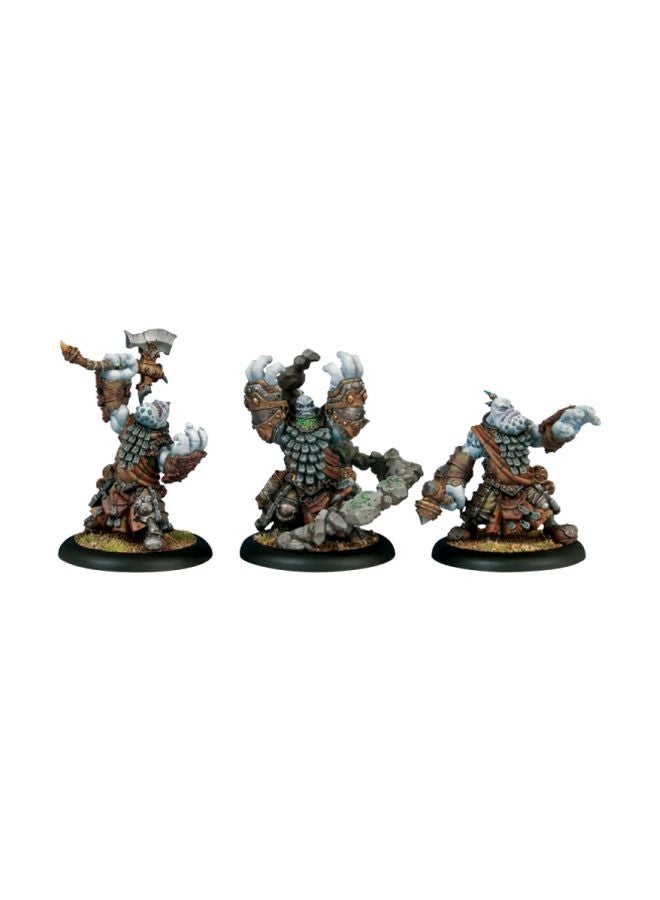 Privateer Press Pack Of 3 Hordes Trollbloods Trollkin Runeshapers Model Kit PIP71089  - Image 1