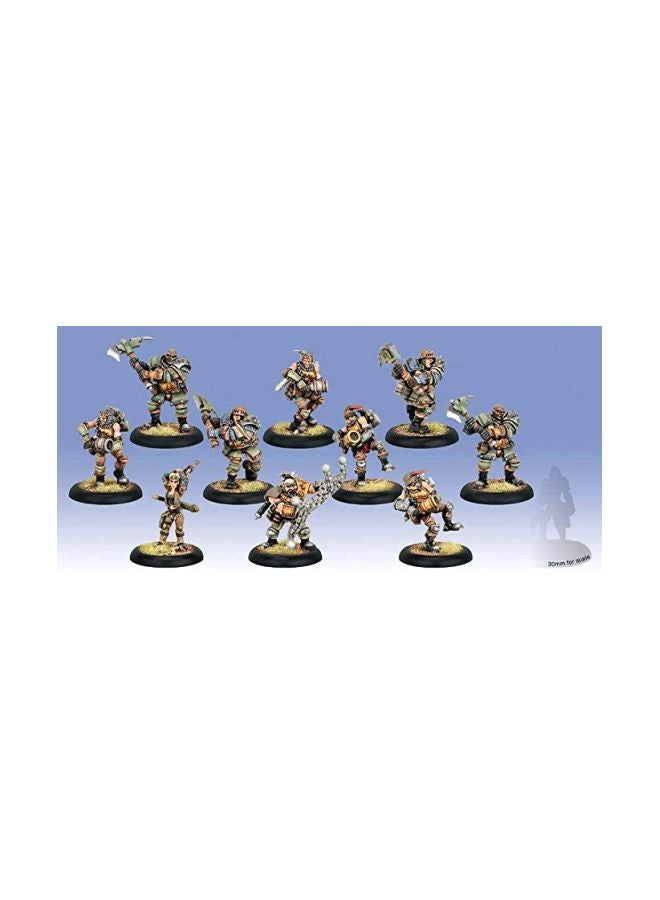 Privateer Press Warmachine Mercenary Sam Machorne And Devil Dogs Model Kit PIP41124  - Image 2