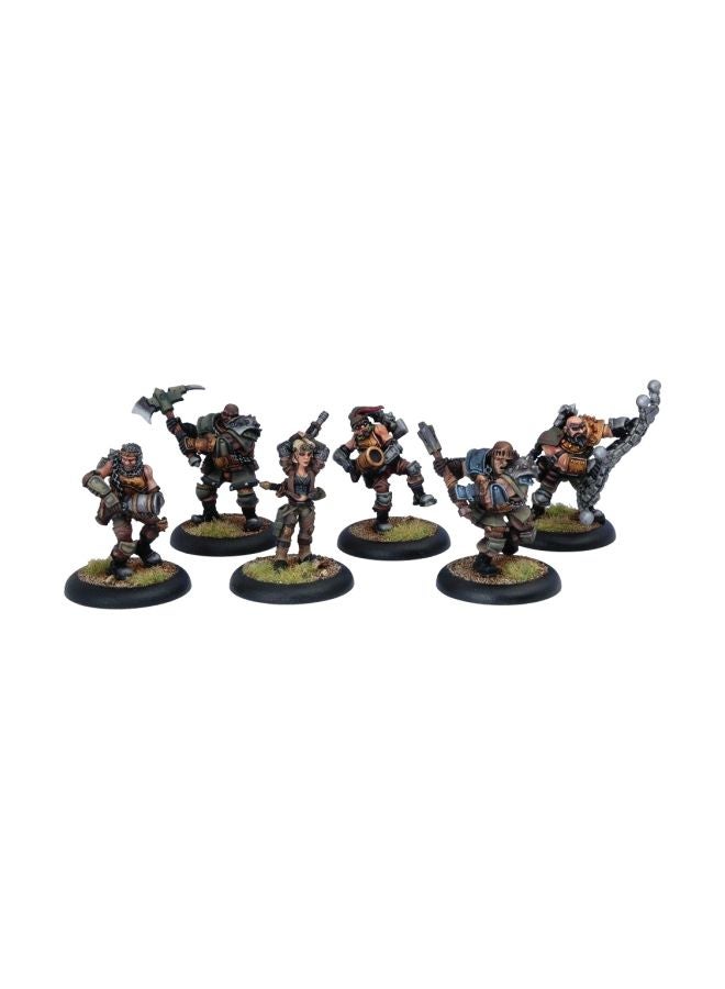 Privateer Press Warmachine Mercenary Sam Machorne And Devil Dogs Model Kit PIP41124  - Image 1
